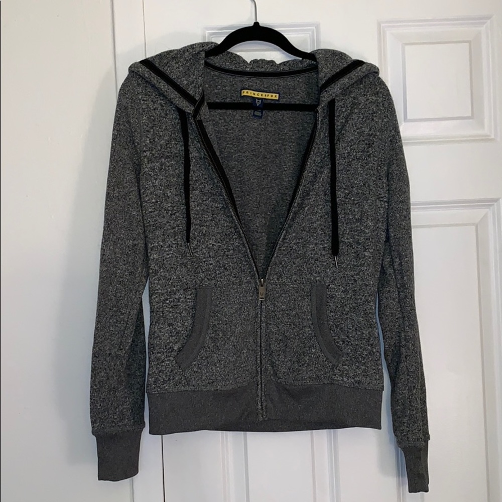 Gray hoodie